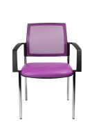 Topstar Besucherstühle BtoB 10 BB290A S07 lila...