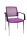Topstar Besucherstühle BtoB 10 BB290A S07 lila Stoff, 2 St.