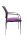 Topstar Besucherstühle BtoB 10 BB290A S07 lila Stoff, 2 St.