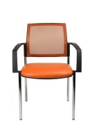 2 Topstar Besucherstühle BtoB 10 BB290A S14 orange...