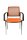 2 Topstar Besucherstühle BtoB 10 BB290A S14 orange Stoff