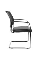 Topstar Besucherstühle BtoB 20 BB490A S10 schwarz Stoff, 2 St.