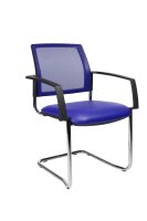 Topstar Besucherstühle BtoB 20 BB490A S18 royalblau...
