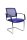 Topstar Besucherstühle BtoB 20 BB490A S18 royalblau Stoff, 2 St.