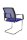 Topstar Besucherstühle BtoB 20 BB490A S18 royalblau Stoff, 2 St.