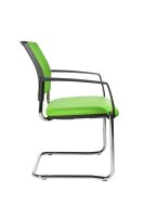 Topstar Besucherstühle BtoB 20 BB490A S05 grün Stoff, 2 St.