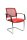 Topstar Besucherstühle BtoB 20 BB490A S01 rot Stoff, 2 St.