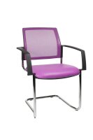 Topstar Besucherstühle BtoB 20 BB490A S07 lila...