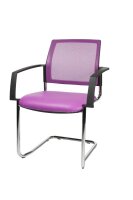 Topstar Besucherstühle BtoB 20 BB490A S07 lila...