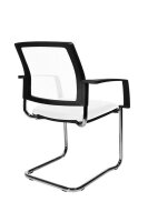Topstar Besucherstühle BtoB 20 BB490A S03 weiß Stoff, 2 St.