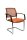 2 Topstar Besucherstühle BtoB 20 BB490A S14 orange Stoff