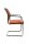 2 Topstar Besucherstühle BtoB 20 BB490A S14 orange Stoff