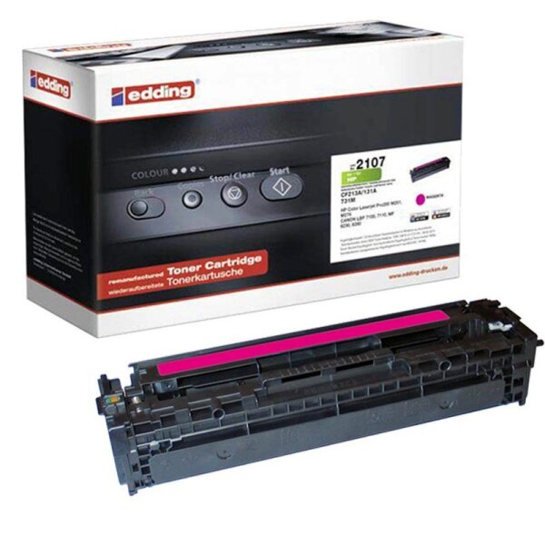 edding EDD-2107  magenta Toner kompatibel zu HP 131A (CF213A)