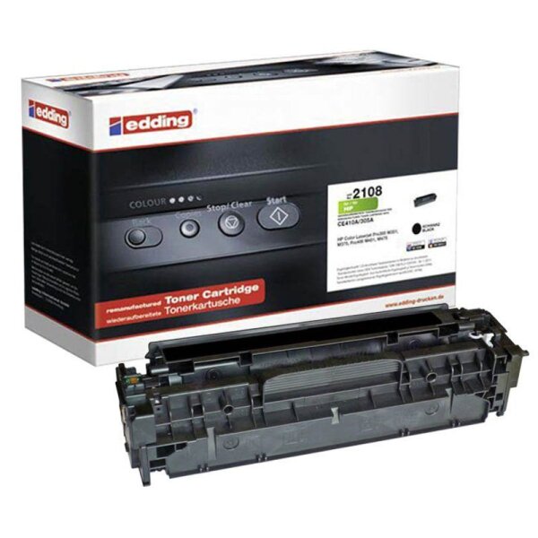 edding EDD-2108  schwarz Toner kompatibel zu HP 305A (CE410A)
