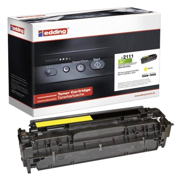 edding EDD-2111  gelb Toner kompatibel zu HP 305A (CE412A)
