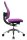 Topstar Bürostuhl Open Base, J4900S07 Stoff lila, Gestell alu
