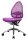 Topstar Bürostuhl Open Base, J4900S07 Stoff lila, Gestell alu