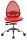 Topstar Bürostuhl Open Base, J4900S01 Stoff rot, Gestell alu