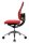 Topstar Bürostuhl Open Base, J4900S01 Stoff rot, Gestell alu