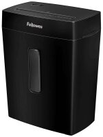 Fellowes Powershred P-42C Aktenvernichter mit Partikelschnitt P-4, 4 x 34 mm, bis 8 Blatt, schwarz