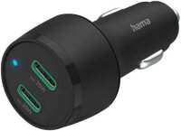 hama Kfz-Ladeadapter schwarz, 45 Watt