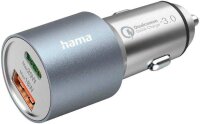 hama Kfz-Ladeadapter silber, 38 Watt