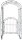 Garden Pleasure Rankbogen mit Tor MAYON Metall braun Bogen 115,0 x 43,0 x 215,0 cm, 1 St.