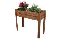 Garden Pleasure Hochbeet AZALEA Holz braun rechteckig...