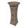 Garden Pleasure Pflanzkübel Metall braun rechteckig 47,5 x 47,5 x 93,0 cm, 1 St.