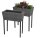 Garden Pleasure Pflanzenständer-Set IRIS Kunststoff grau, 2 St.