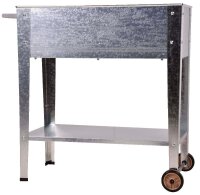 Garden Pleasure Hochbeet LAVANDIA Metall silber...