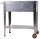 Garden Pleasure Hochbeet LAVANDIA Metall silber rechteckig 75,0 x 35,0 x 80,0 cm, 1 St.