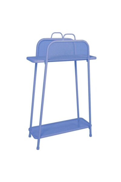 Balkonregal Shelfo blau 65,5 x 27,0 x 105,5 cm, 1 St.