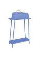 Balkonregal Shelfo blau 65,5 x 27,0 x 105,5 cm, 1 St.