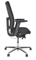 BISLEY Bürostuhl Upscale, DSU733 Stoff schwarz, Gestell chrom