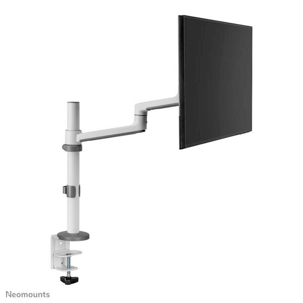 Neomounts Monitor-Halterung weiß für 1 Monitor, Tischklemme