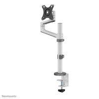 Neomounts Monitor-Halterung weiß für 1 Monitor, Tischklemme