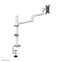 Neomounts Monitor-Halterung weiß für 1 Monitor, Tischklemme