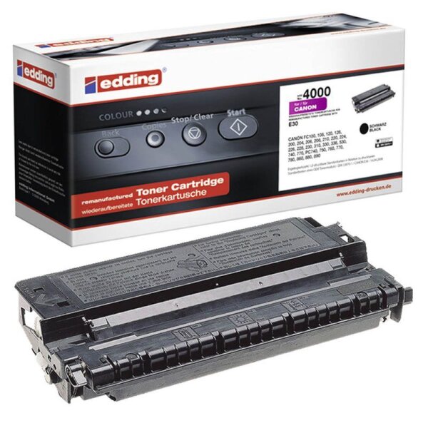 edding EDD-4000  schwarz Toner kompatibel zu Canon E30