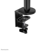 Neomounts Monitor-Halterung schwarz für 1 Monitor, 1 Notebook, Tischklemme