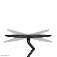 Neomounts Monitor-Halterung schwarz für 2 Monitore, Tischklemme