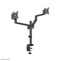 Neomounts Monitor-Halterung schwarz für 2 Monitore, Tischklemme