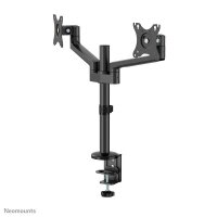 Neomounts Monitor-Halterung schwarz für 2 Monitore, Tischklemme