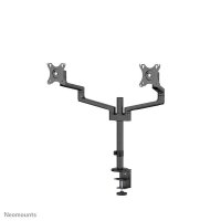 Neomounts Monitor-Halterung schwarz für 2 Monitore, Tischklemme
