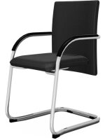 BISLEY Besucherstühle Classy BSFP2733 schwarz Stoff, 2 St.
