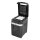 HP Pro Shredder Auto 200CC Aktenvernichter mit Partikelschnitt P-4, 4 x 20 mm, bis 200 Blatt, schwarz