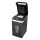 HP Pro Shredder Auto 400MC Aktenvernichter mit Partikelschnitt P-5, 2 x 12 mm, bis 400 Blatt, schwarz