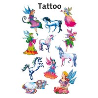 AVERY Zweckform Klebetattoo-Set 59993 Kindermotive, 124 Etiketten