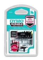 DYMO Schriftband D1 1978365, 12 mm, weiß auf schwarz, 1 St.
