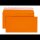 ELCO Briefumschläge Color DIN lang ohne Fenster orange haftklebend 250 St.